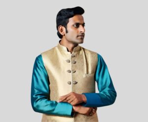 Golden Waistcoat, Nehru Jacket