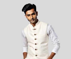 White Waistcoat, Nehru Jacket